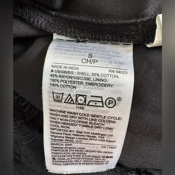 GAP Mini Dress in Black - Picture 8 of 10